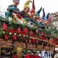 Food stall with great elf decorations (1509 visits) Dresden Striezelmarkt food and drinks stall. In addition to the food, the roof decorations were grea... Food stall with great elf decorations